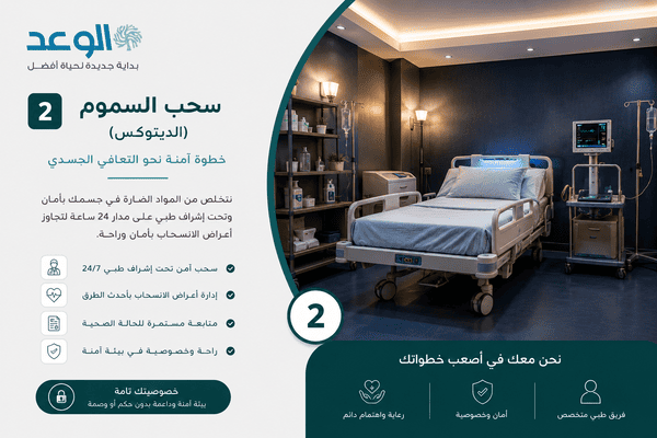 مرحلة سحب السموم وتطهير الجسم (Detox)